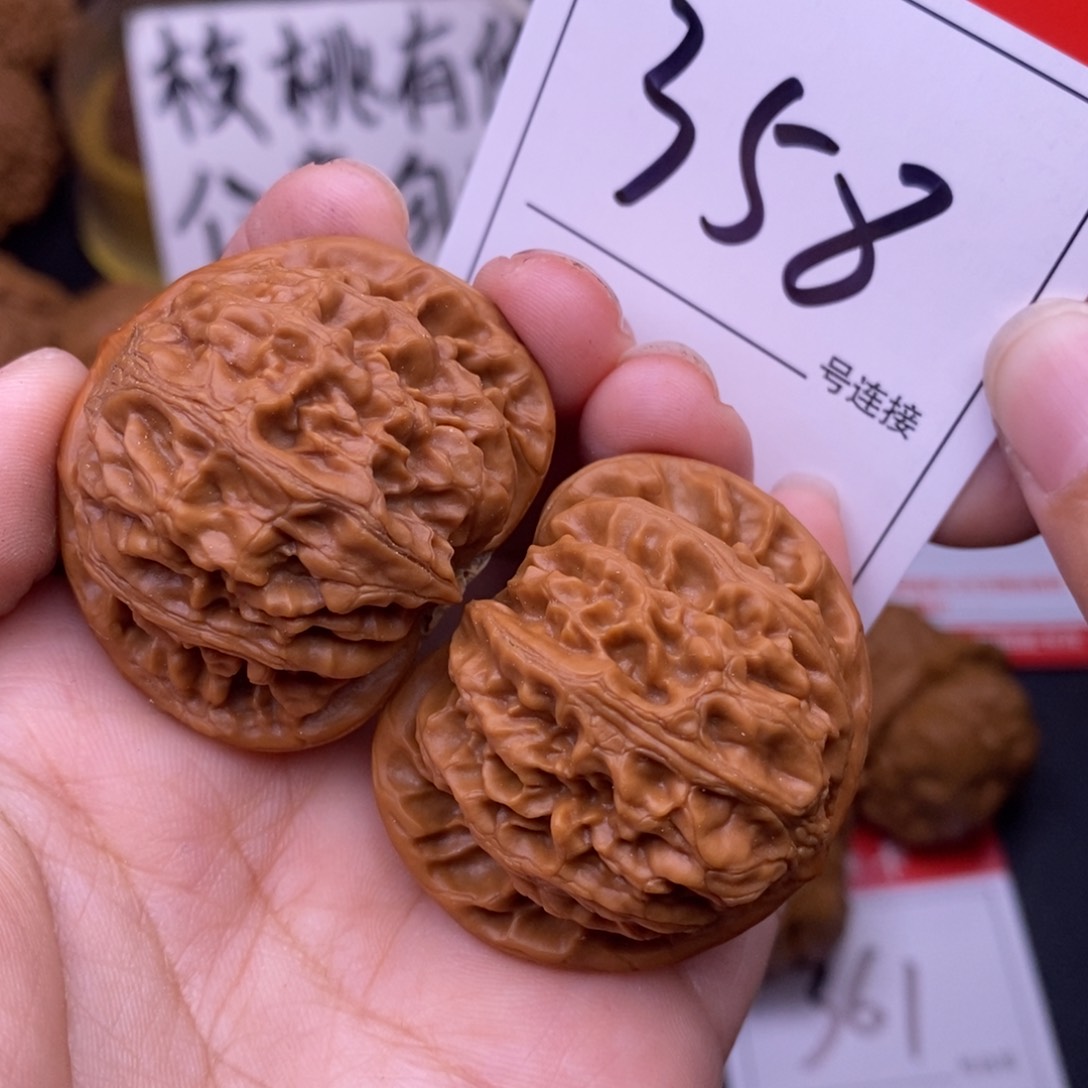 文玩核桃把件358宫灯4,1
