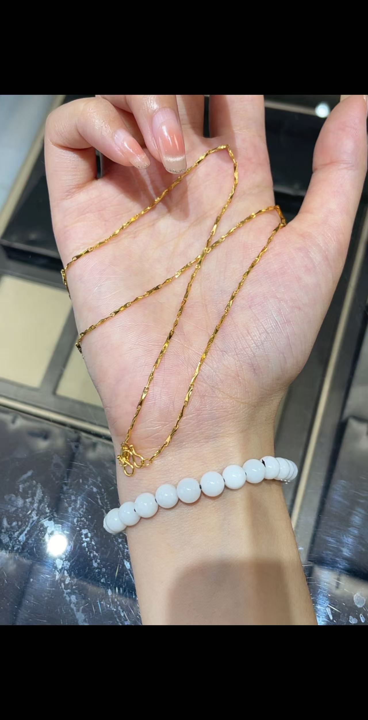 曼总好物-元宝高级感项链