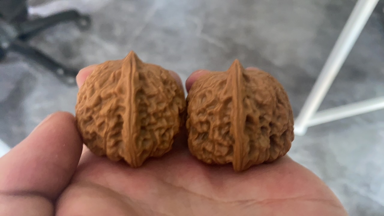 梨木台打好底文玩核桃 编号337