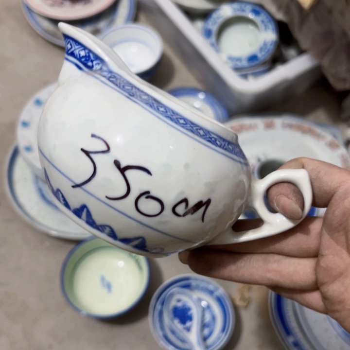 景德镇陶瓷高温公道杯