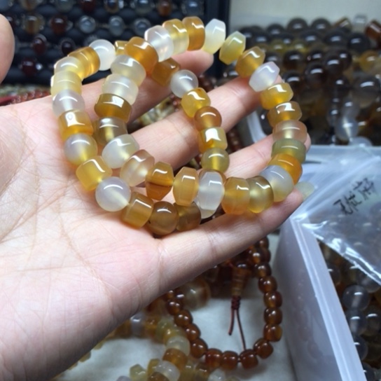 玛瑙/玉髓手链未镶嵌好**伴