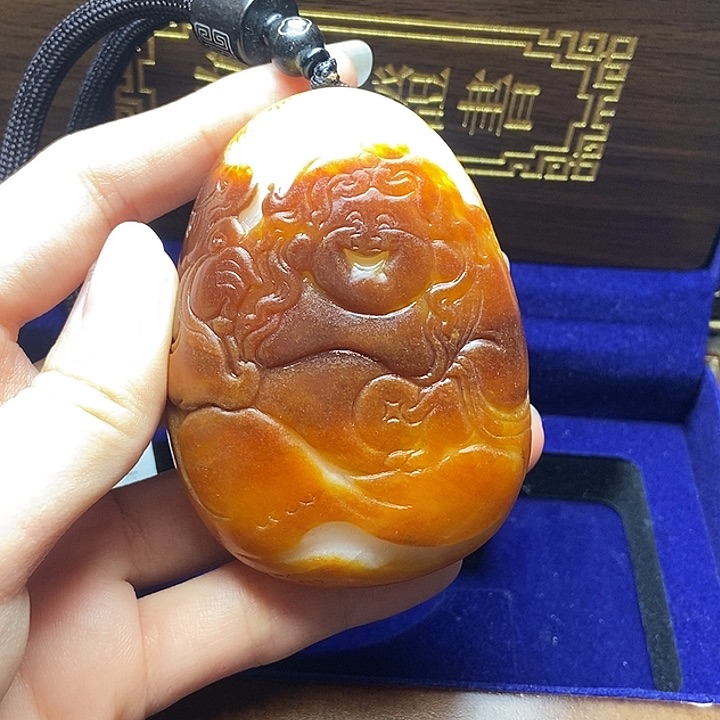 和田玉挂件未镶嵌N