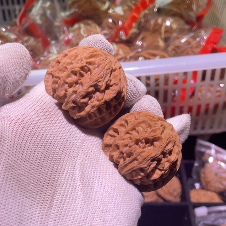 文玩核桃把件烤***王苹果园 77