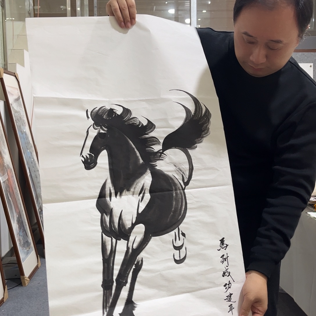 国画LT国画作品单幅任发