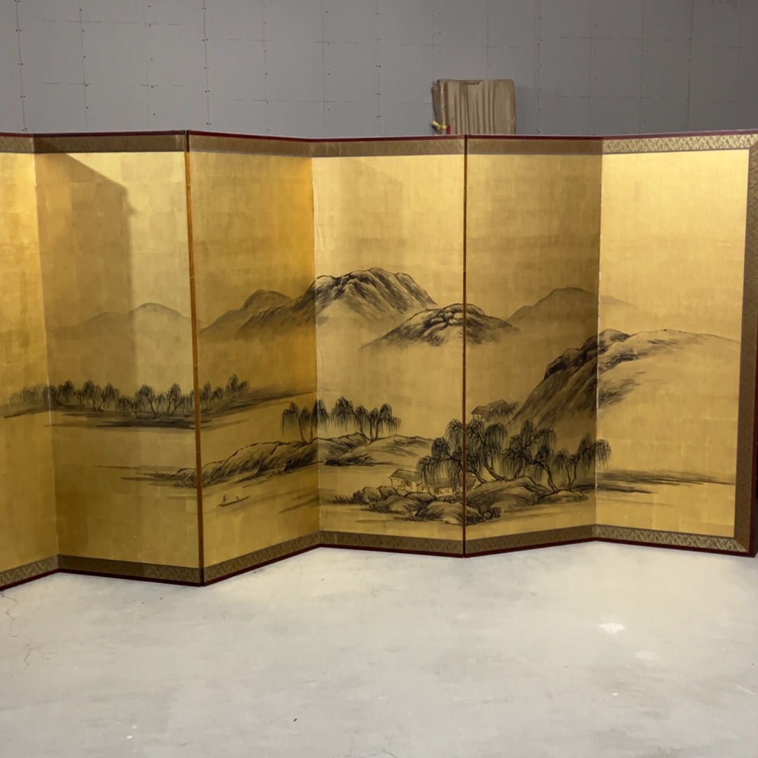 绘画热门火爆屏风框画日本回流