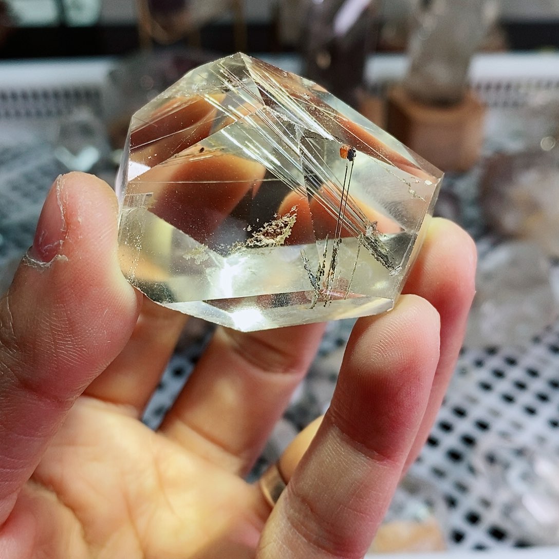 【闪购商品】水晶车挂未镶嵌天然水晶原石