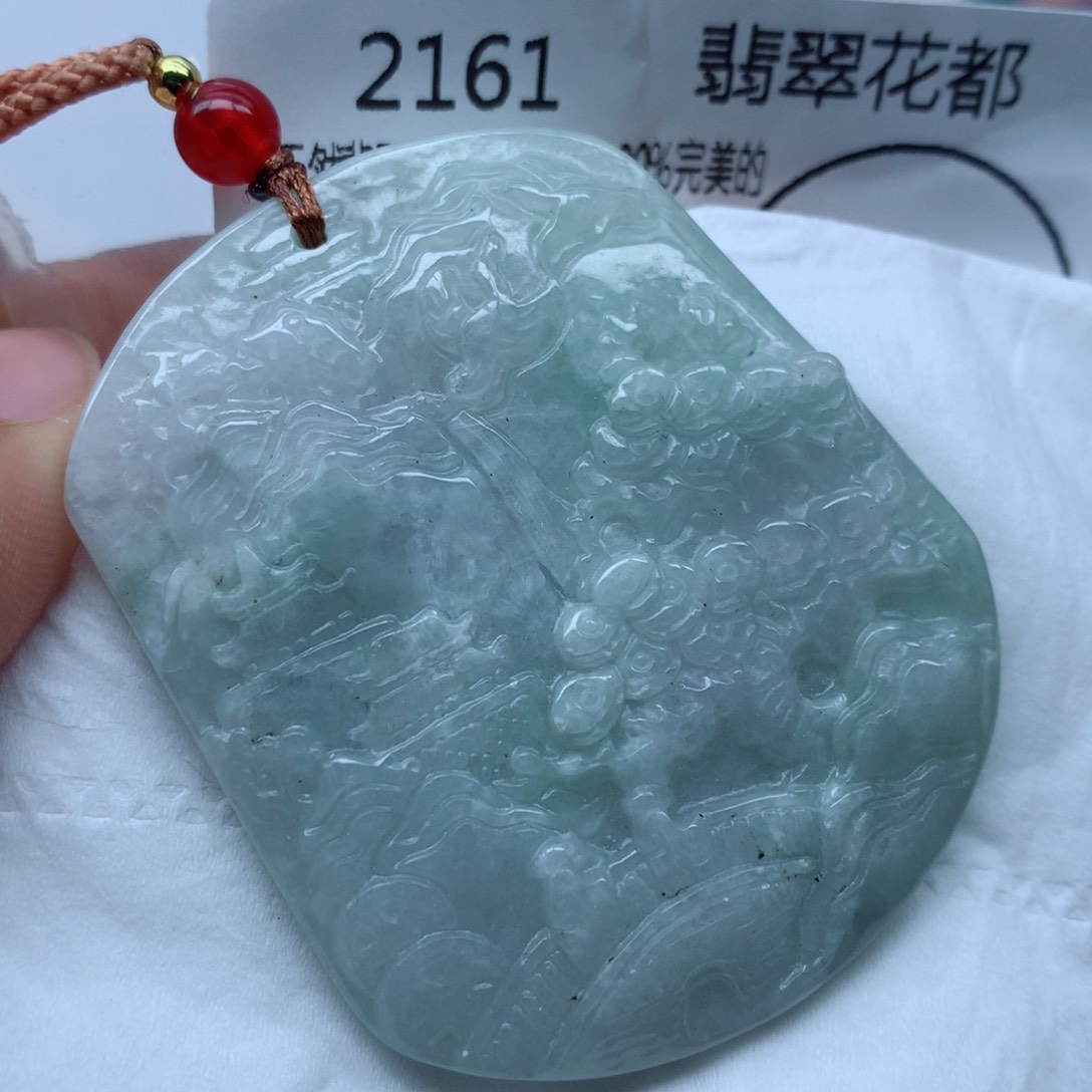 翡翠颈饰未镶嵌牌子