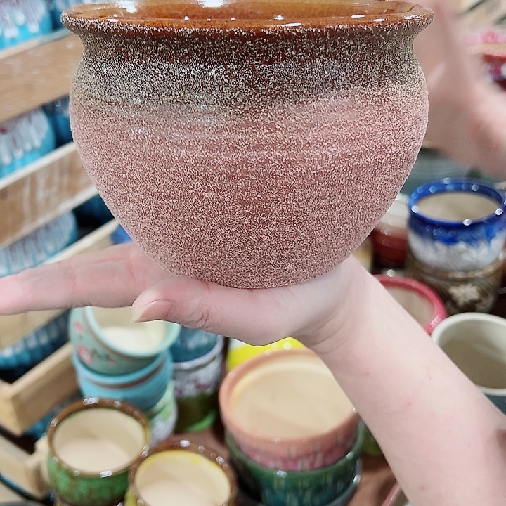 有孔，凑单福利满10元发货陶瓷多肉花盆！