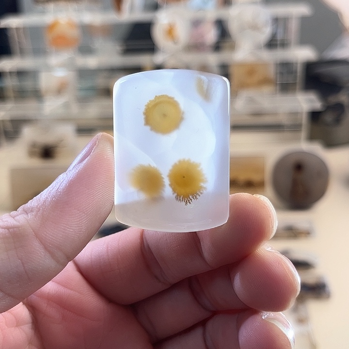 玛瑙/玉髓未镶嵌吊坠(不含链)