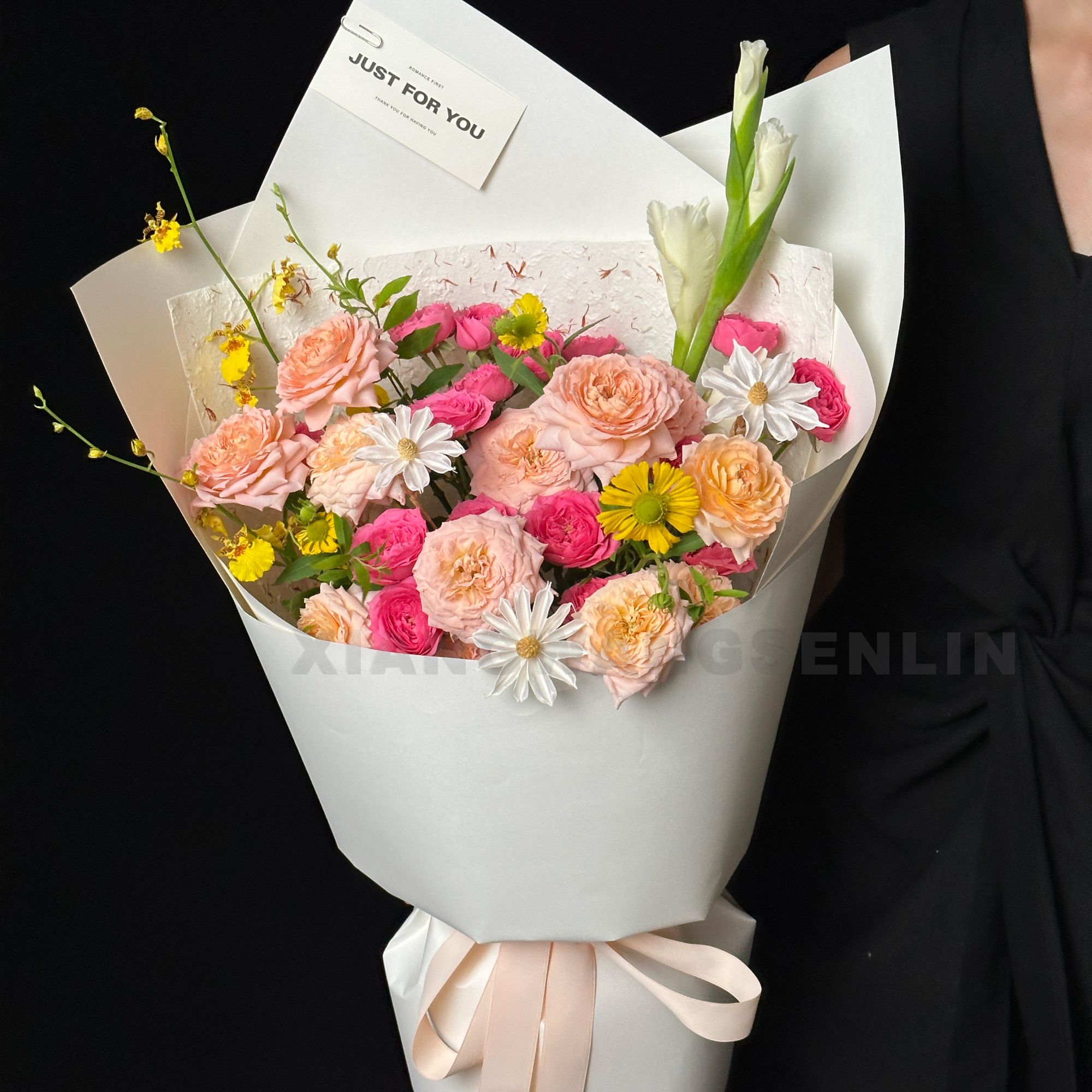 ❤️有花样❤️【朱丽叶】茱丽叶塔苏菲宝贝混搭鲜花束送闺蜜女友老婆同学见面约会节日鲜花小时达同城花店配送上门