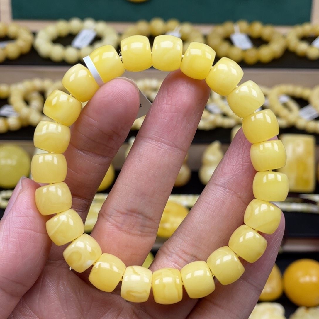 琥珀裸石未镶嵌琥珀蜜蜡