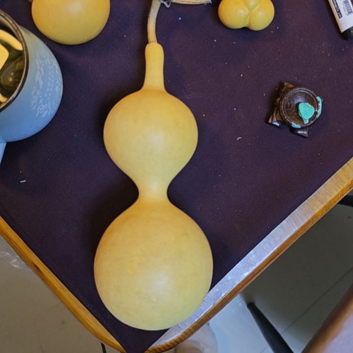 指***员葫芦双圆肚子，龙头漂亮，中号葫芦