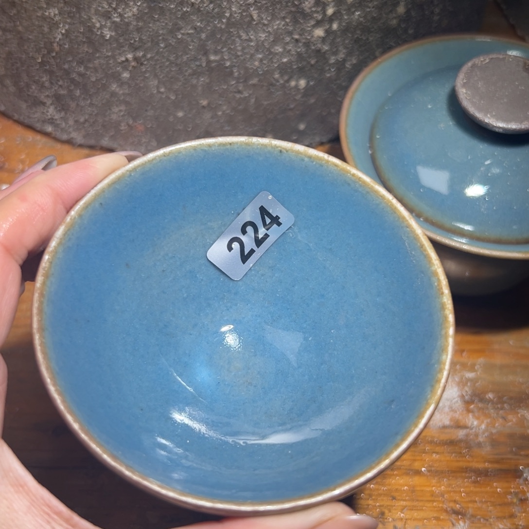 茶盏全手工原矿原釉建盏