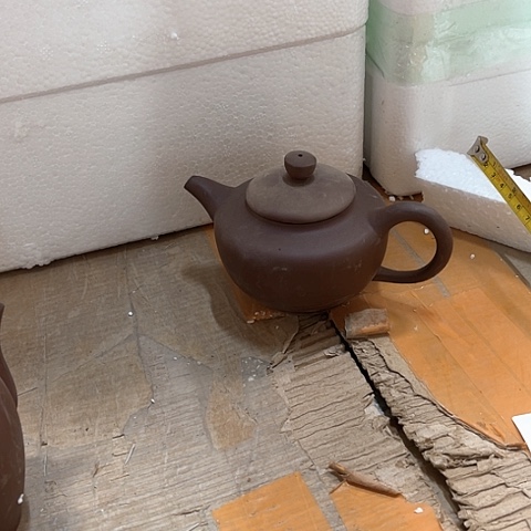 微瑕，不能明火，矮款泡茶壶
