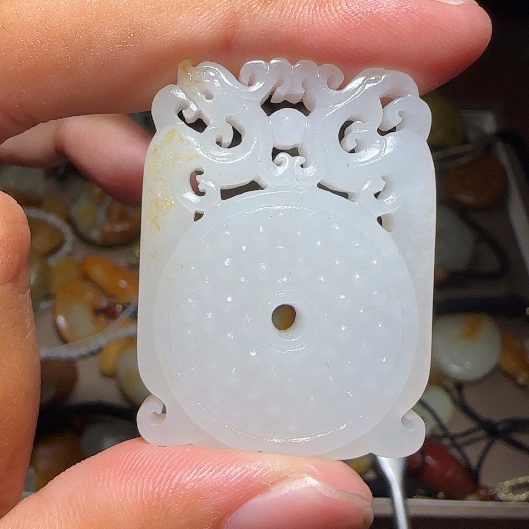 和田玉挂件未镶嵌