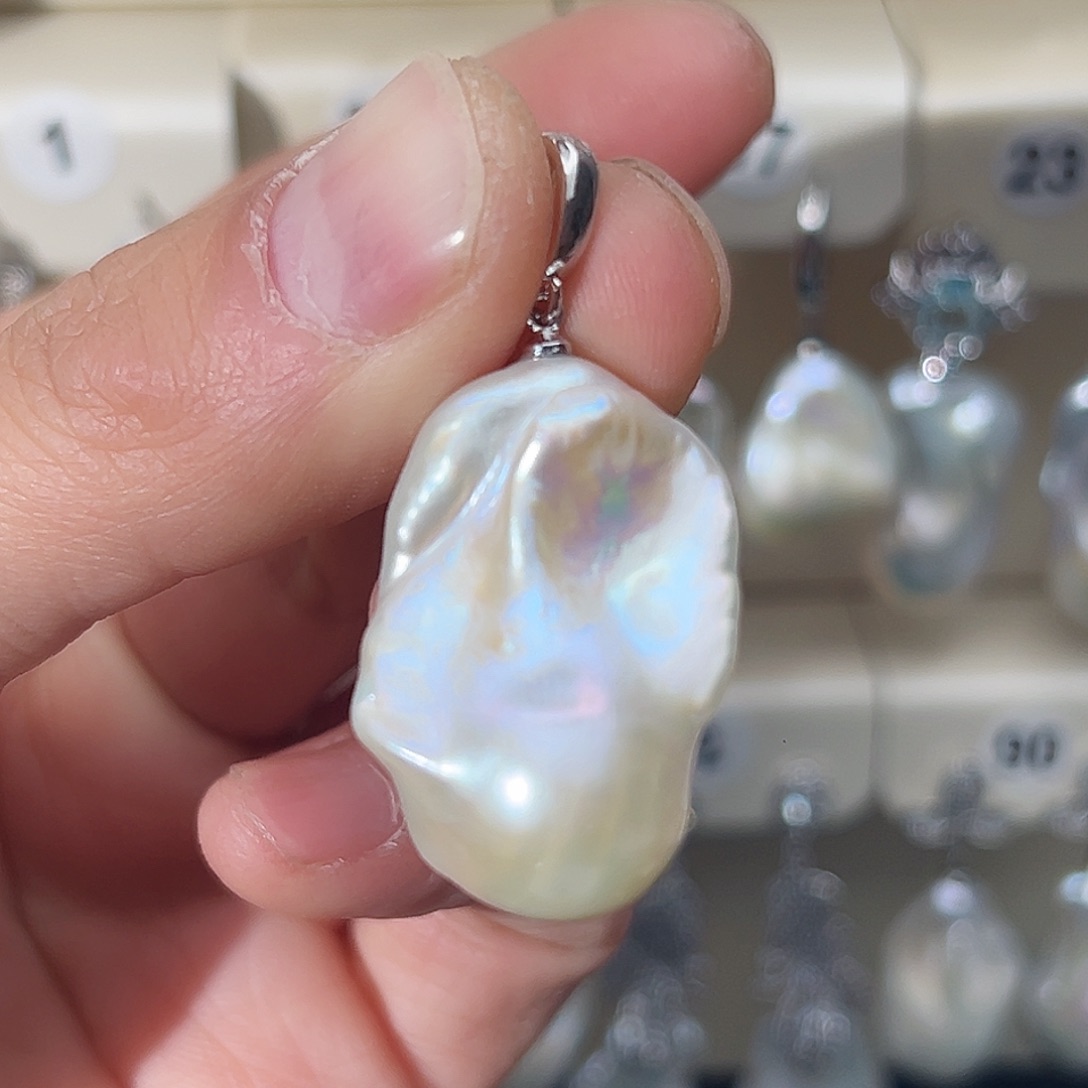 淡水珍珠耳饰未镶嵌