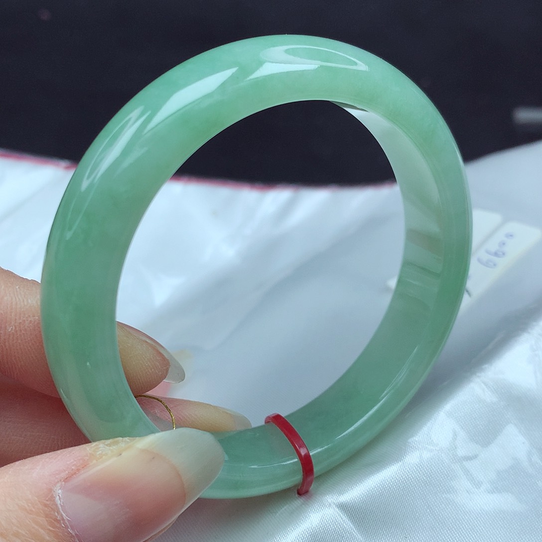 翡翠手镯未镶嵌55+圈715
