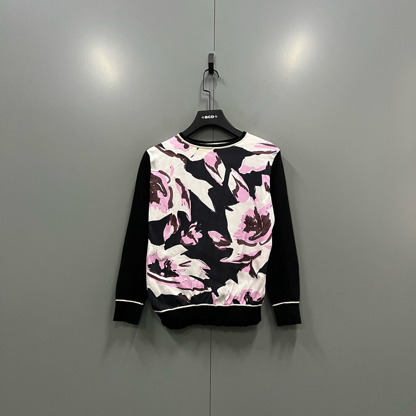 95新 DIOR/迪奥 tt2 涂鸦拼接针织衫 40码/020125/无领标