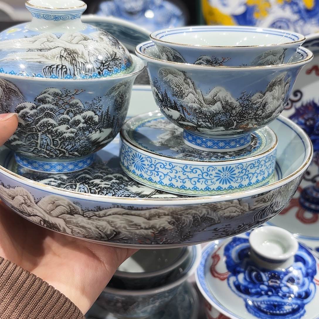 瓷片景德镇瓷器艺术