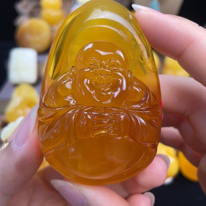 琥珀未镶嵌珠宝奇石