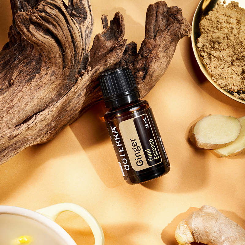doTERRA多特瑞生姜精油食品单方肌肤温暖身心官网正品15ml