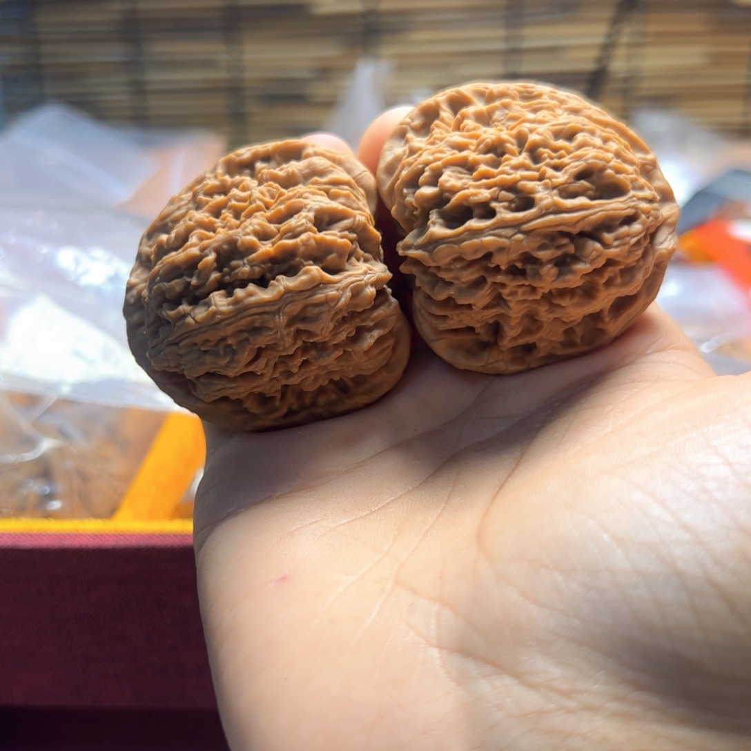 吊坠文玩核桃风**我核桃