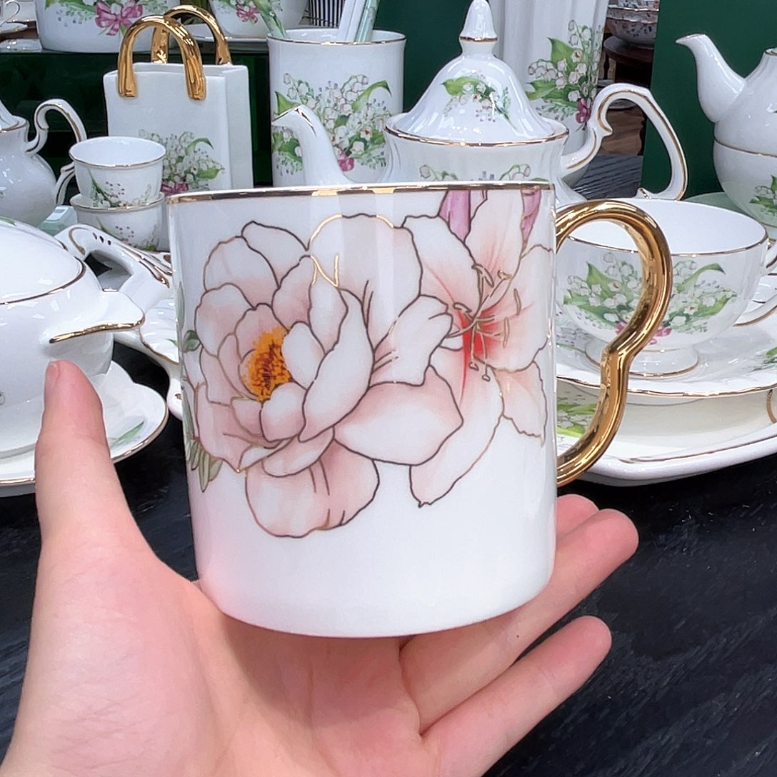 骨瓷马克杯——————-