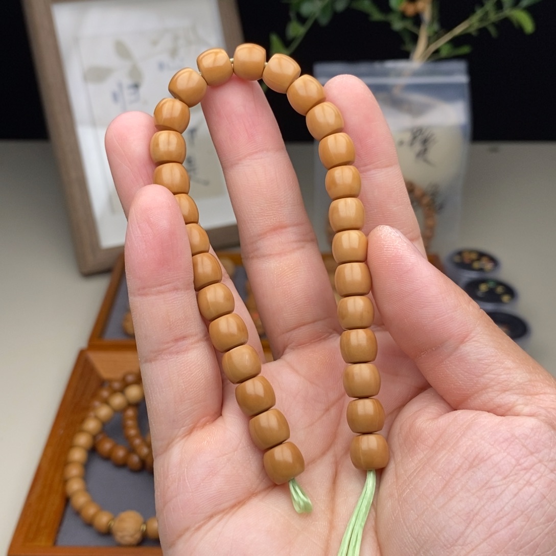 猴头核桃手串直切