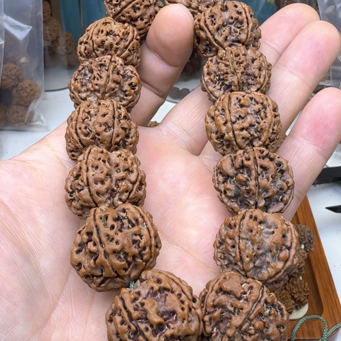 金刚菩提手串平头大粗筋