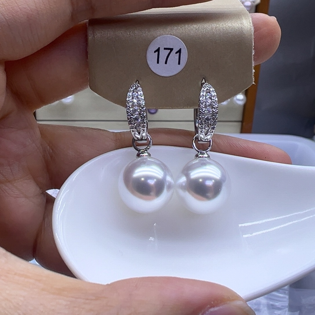 耳饰未镶嵌淡水珍珠