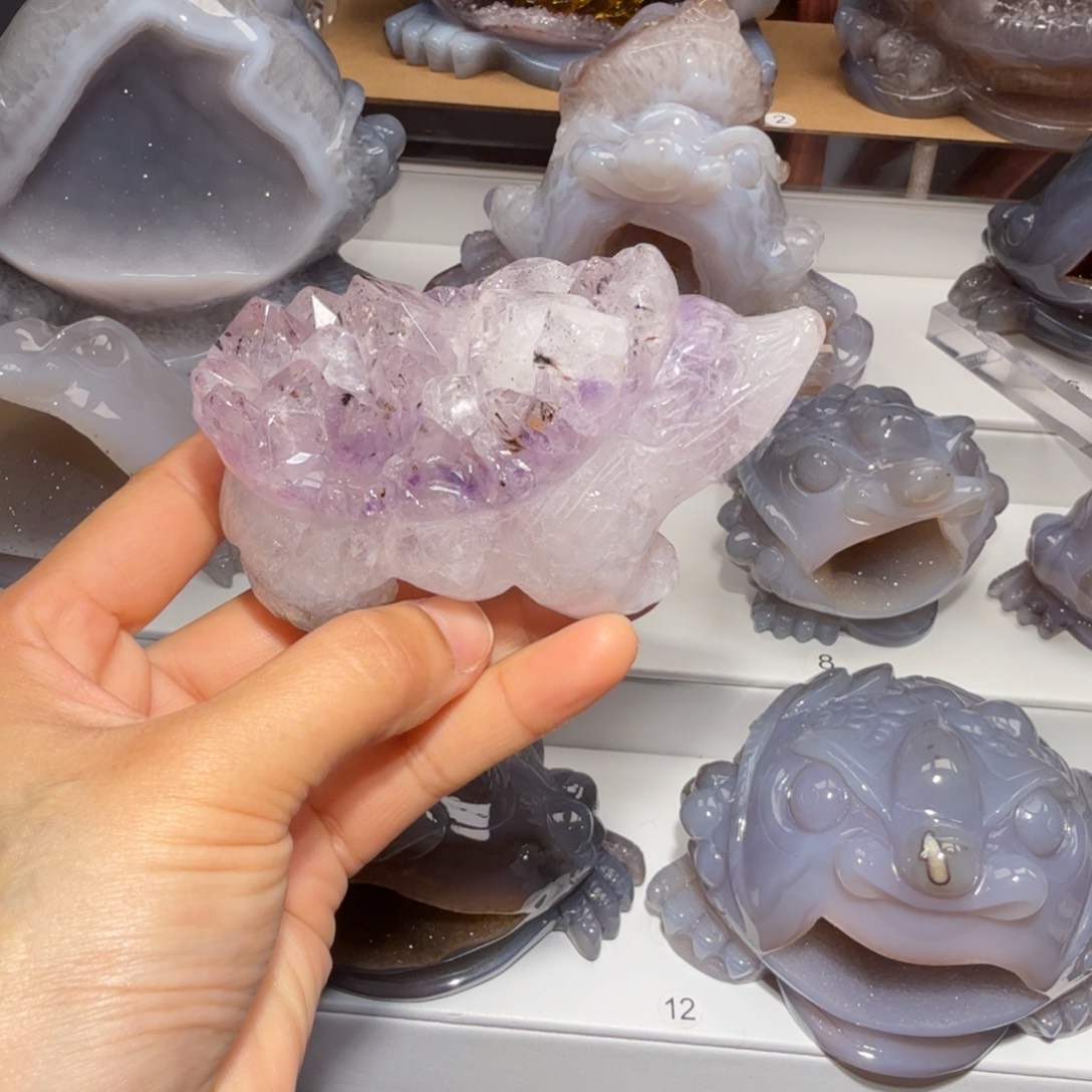 玛瑙/玉髓未镶嵌摆件