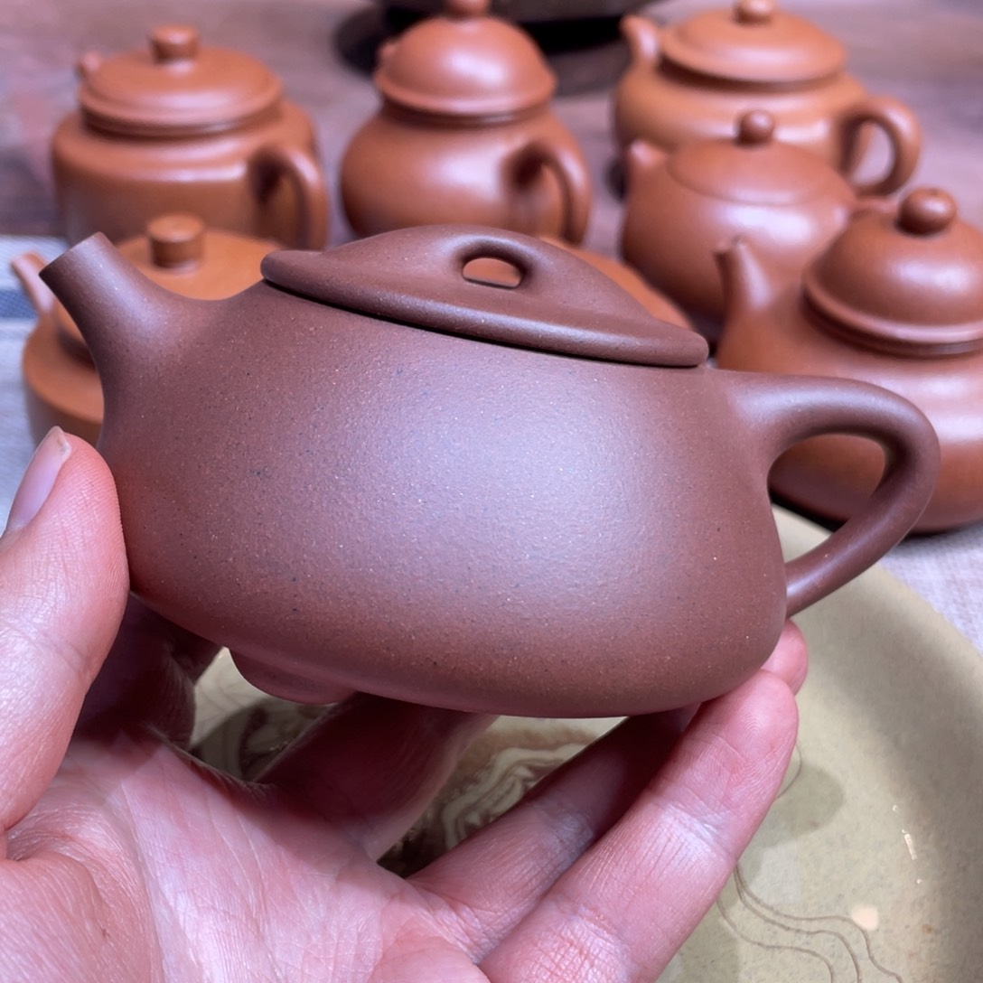 紫砂茶壶①****?宜兴紫砂原矿紫砂壶230容量
