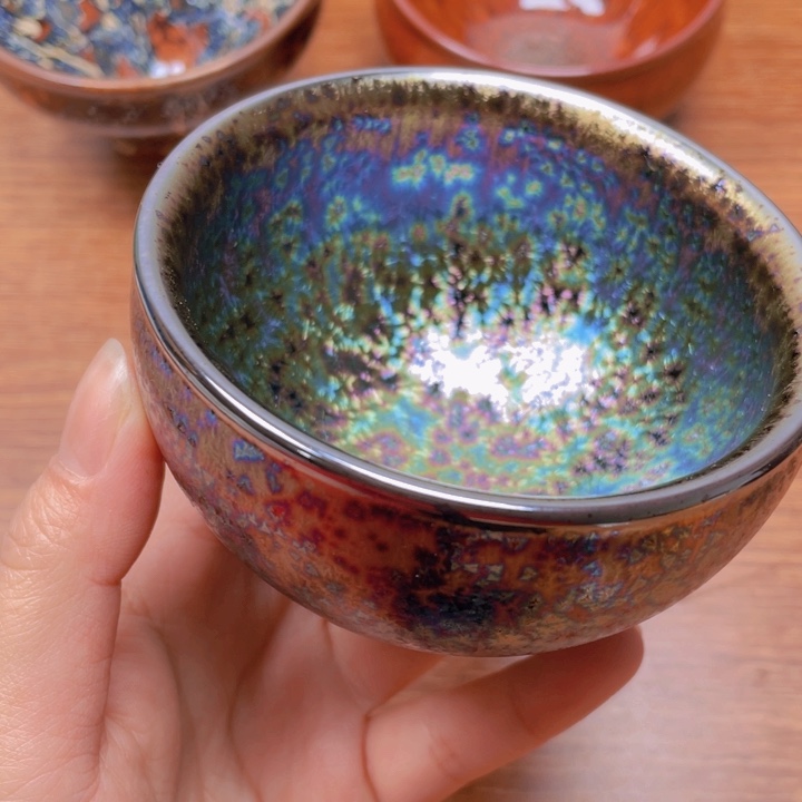 茶盏建窑建盏主人杯