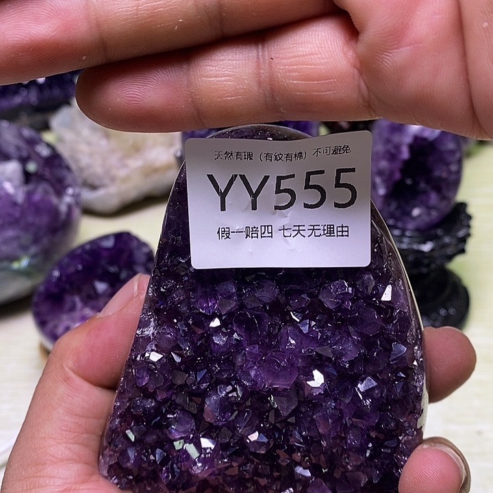 水晶天然水晶家居办公摆件未镶嵌