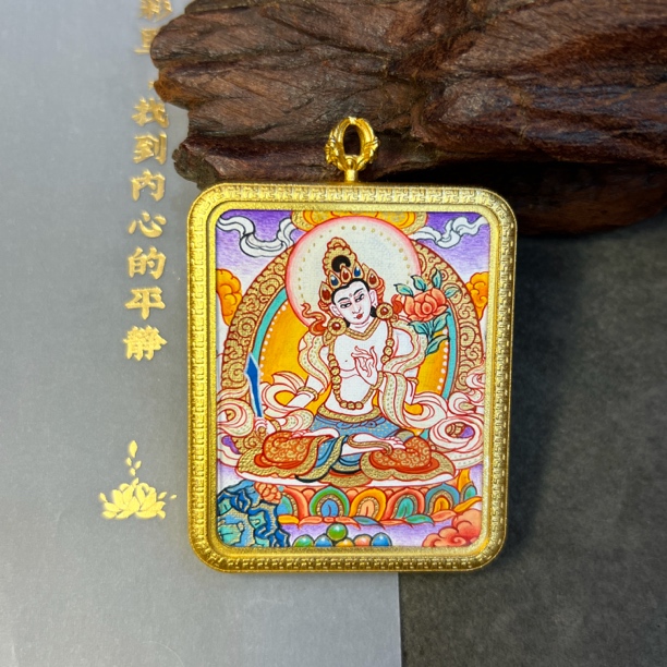 （纯手绘热卡-虚空藏）生肖牛、虎守护，诚实与富有象征