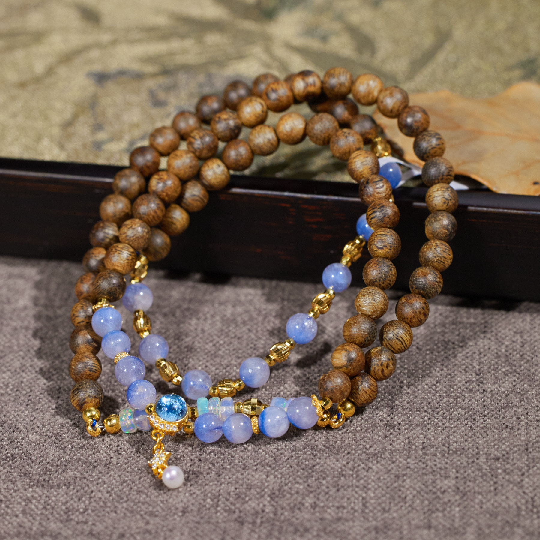 沉香非遗好物分享【歪歪】沉香项链*(多样性发一）N6981