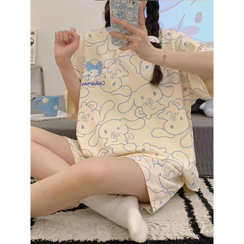 【夜魅睡衣】性感大蝴蝶系带连体衣女夏天诱惑睡衣家居服套装8576