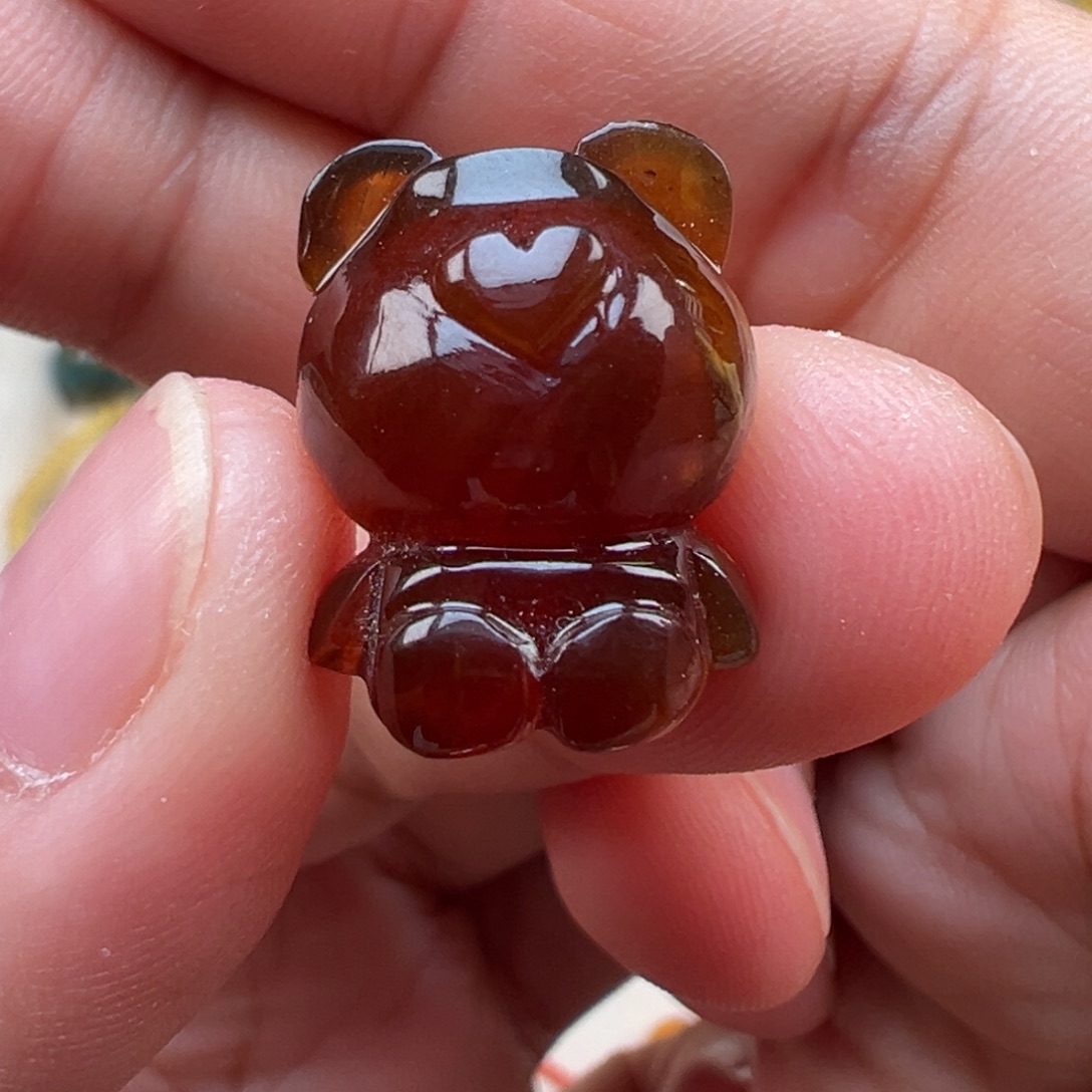 琥珀未镶嵌吊坠(不含链)