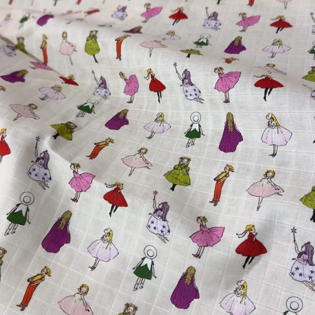 棉纯棉格纹双层纱1米价X1.67米宽E