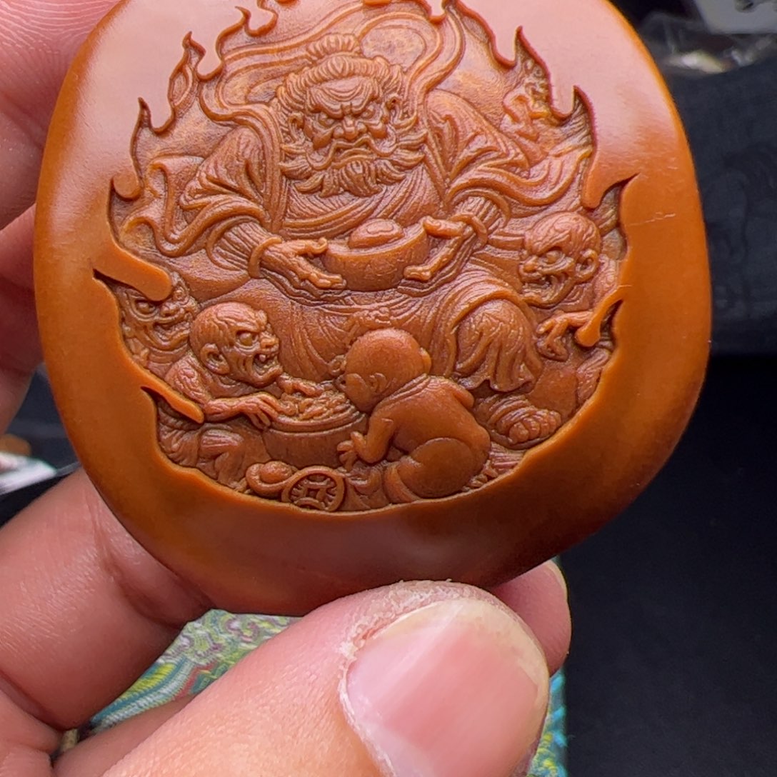 吊坠猴头核桃哦了咯