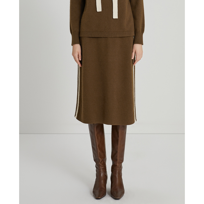 【诗语】莱芙艾迪儿女式中长裙1E4M45018