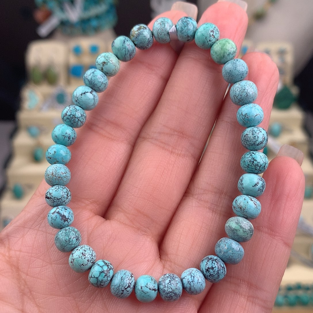 绿松石未镶嵌手链