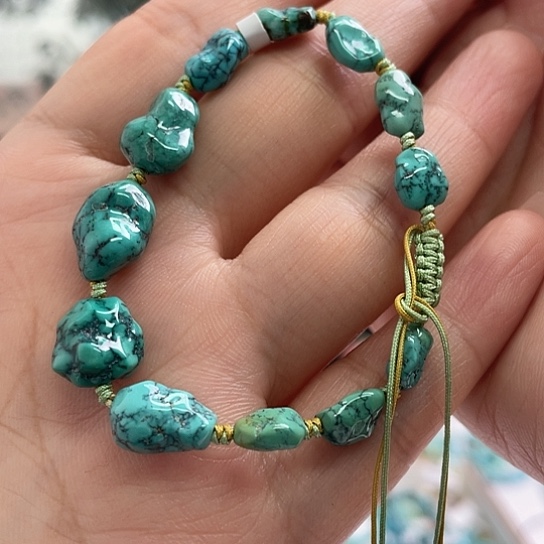 未镶嵌绿松石珠宝奇石