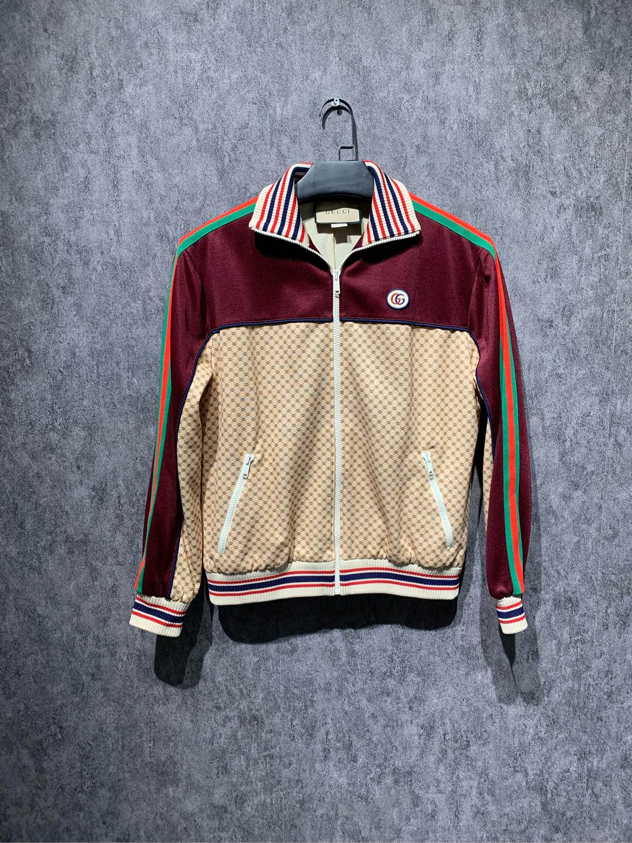 99新  【Gucci】夹克外套/S码/瑕疵如图/Y10237692