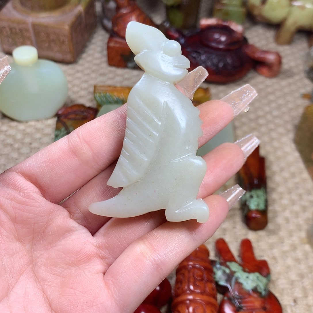 白玉菩提吊坠挂件