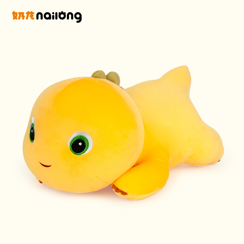 正版小奶龙玩偶公仔女生睡觉抱枕布娃娃毛绒玩具儿童生日礼物