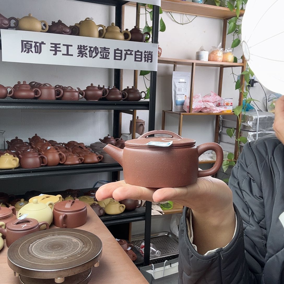 紫砂茶壶中槽清小汉瓦