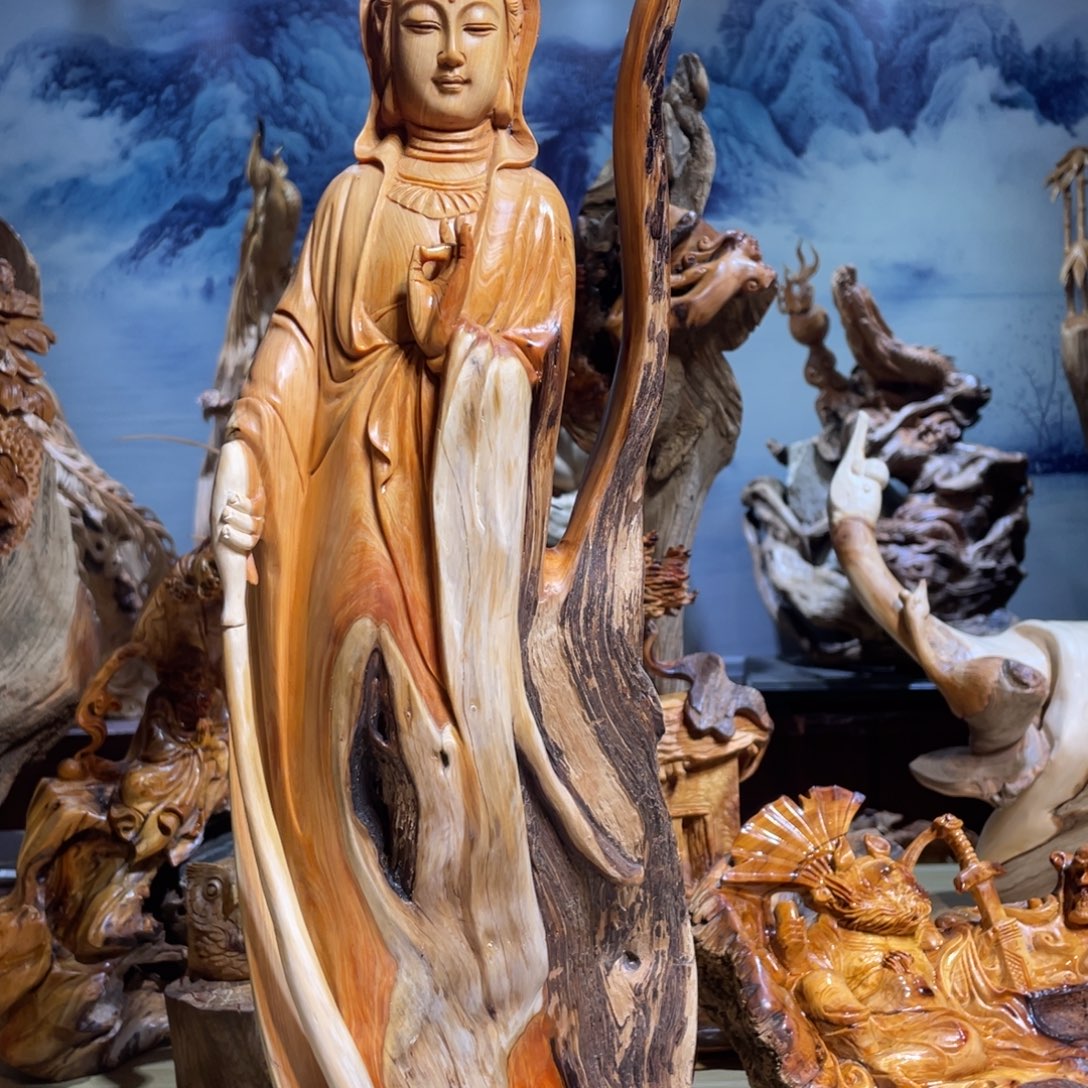 柏木太行崖柏工艺品