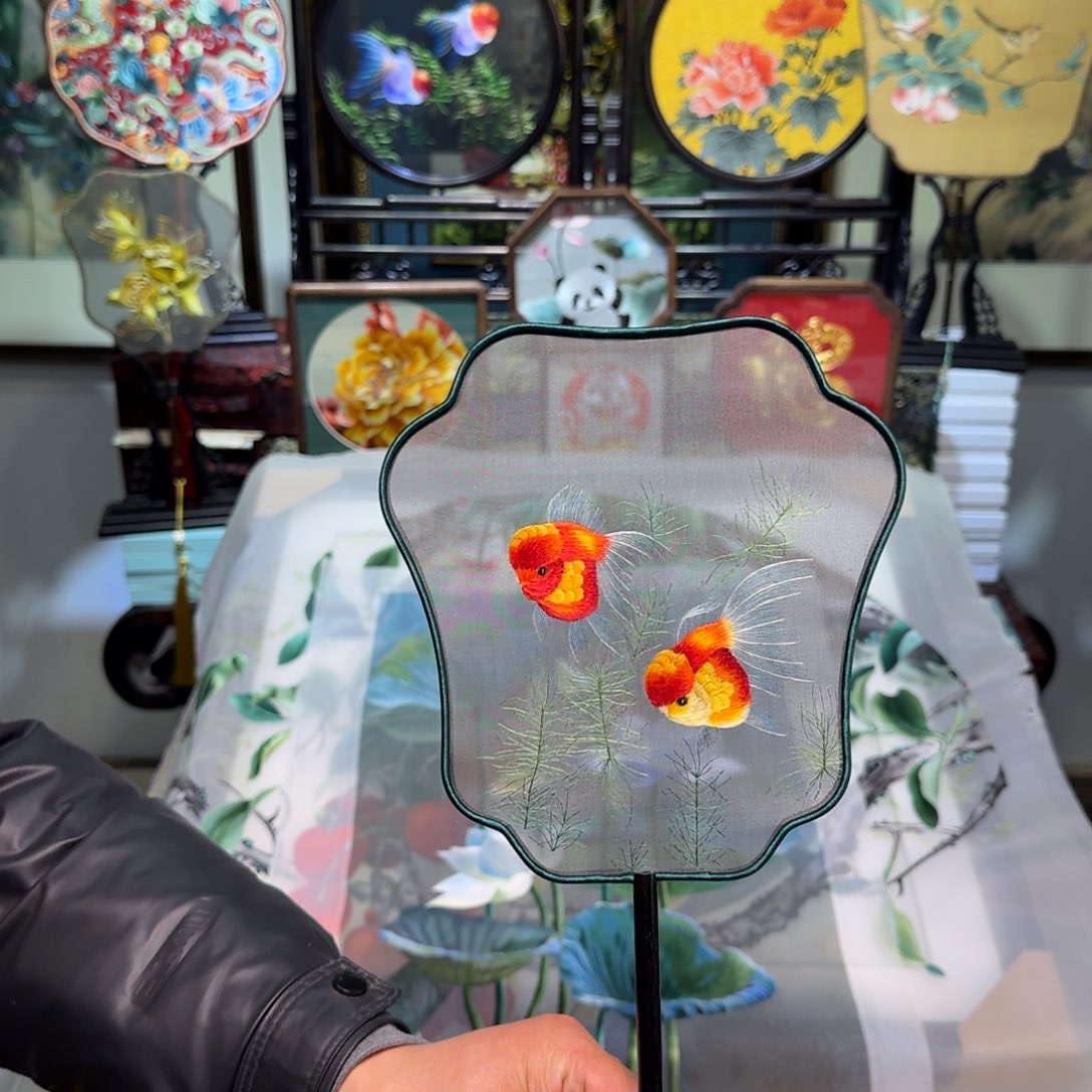 刺绣刺绣工艺精湛