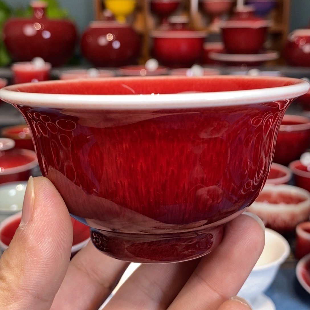 原矿郎红手工，福利微瑕压手杯